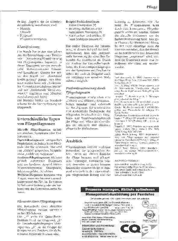 Vorschauseite 3: Pflegediagnosen - professionell und praxistauglich