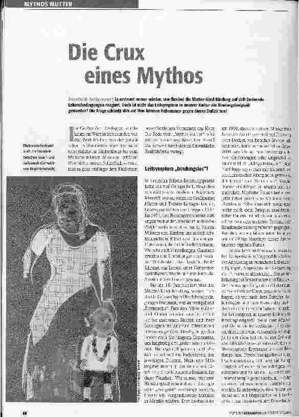 Vorschauseite 1: Die Crux eines Mythos