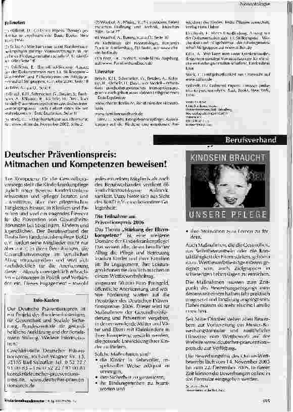 Vorschauseite 5: Etablierung einer präpartalen Sprechstunde