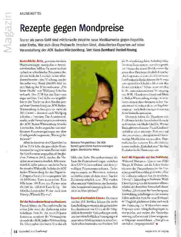 Vorschauseite 1: Rezepte gegen Mondpreise