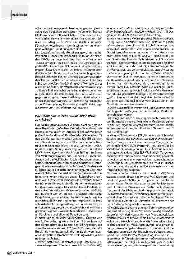 Vorschauseite 2: Ethik in der Medizintechnik Teil 4