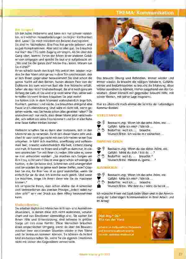Vorschauseite 4: Lebendige Kommunikation