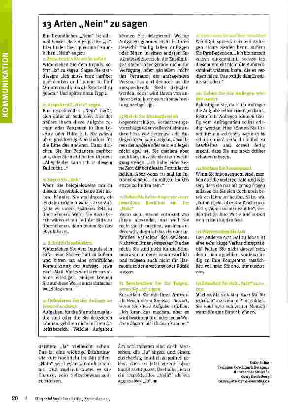 Vorschauseite 3: Die Beliebtheitsfalle