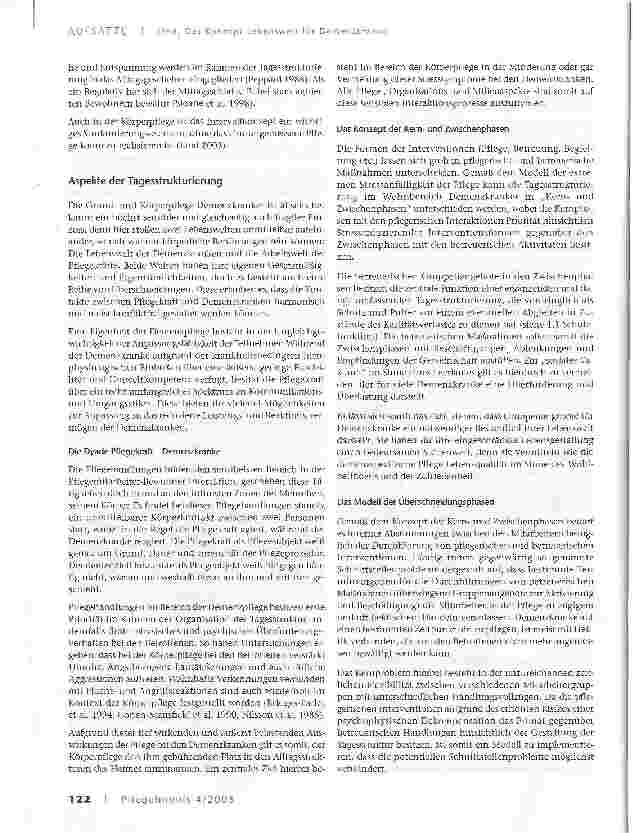 Vorschauseite 5: Das Konzept Lebenswelt für DemenzkrankeModelle einer demenzspezifischen Umweltregulierung. Erfahrungen und Erkenntnisse aus der Forschung und Praxis in den Heimen