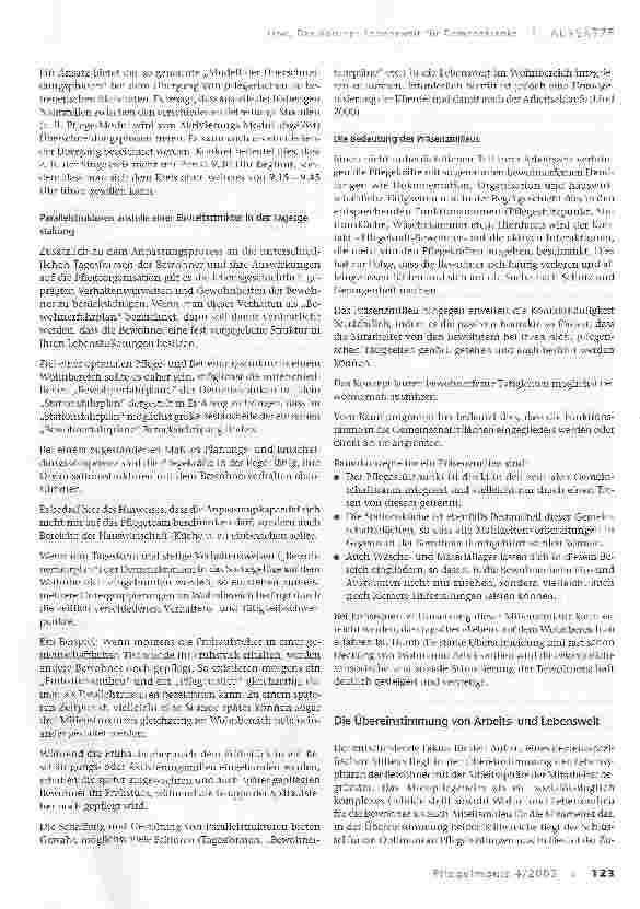 Vorschauseite 6: Das Konzept Lebenswelt für DemenzkrankeModelle einer demenzspezifischen Umweltregulierung. Erfahrungen und Erkenntnisse aus der Forschung und Praxis in den Heimen