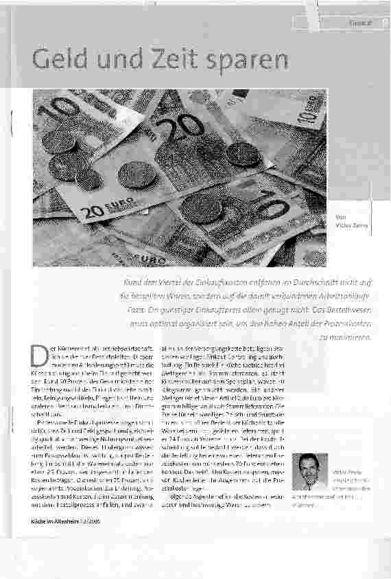 Vorschauseite 1: Geld und Zeit sparen
