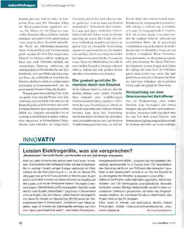 Vorschauseite 5: Die theologischen Voraussetzungen für eine Kündigung entfallen