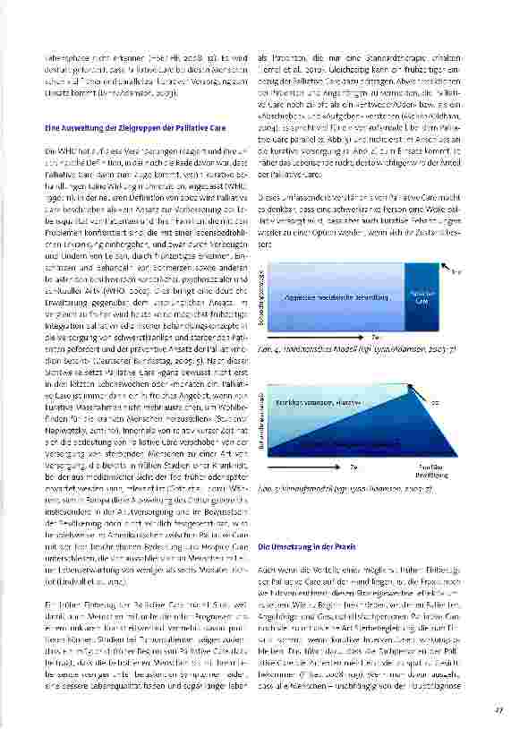 Vorschauseite 3: An wen richtet sich Palliative Care und wer ist ausgeschlossen? Definitionen und Einsatzgebiete von Palliative Care