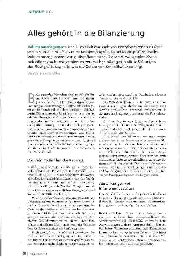 Vorschauseite 1: Alles gehört in die Bilanzierung