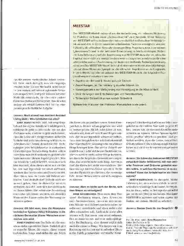 Vorschauseite 3: Leben und Technik -zwischen Sicherheitsinteressen und Selbstbestimmung