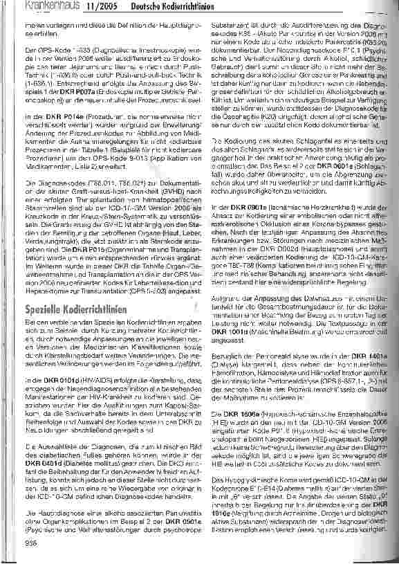 Vorschauseite 6: Deutsche Kodierrichtlinien Version 2006