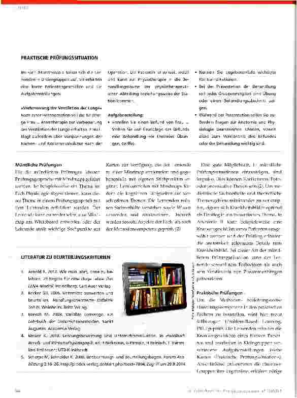 Vorschauseite 3: Lernkontrollen eigenständig gestalten und bewerten