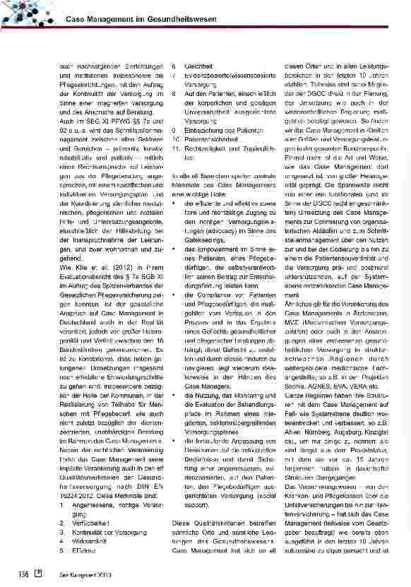 Vorschauseite 2: Case Management im Gesundheitswesen