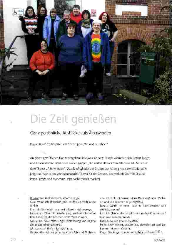 Vorschauseite 1: Die Zeit genießen