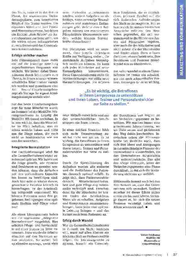 Vorschauseite 3: Reden verändert