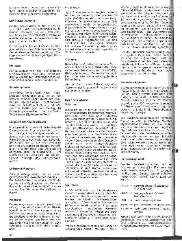 Vorschauseite 3: Das Herz 14.Folge: Die koronare Herzerkrankung, Klinik und operative Therapie