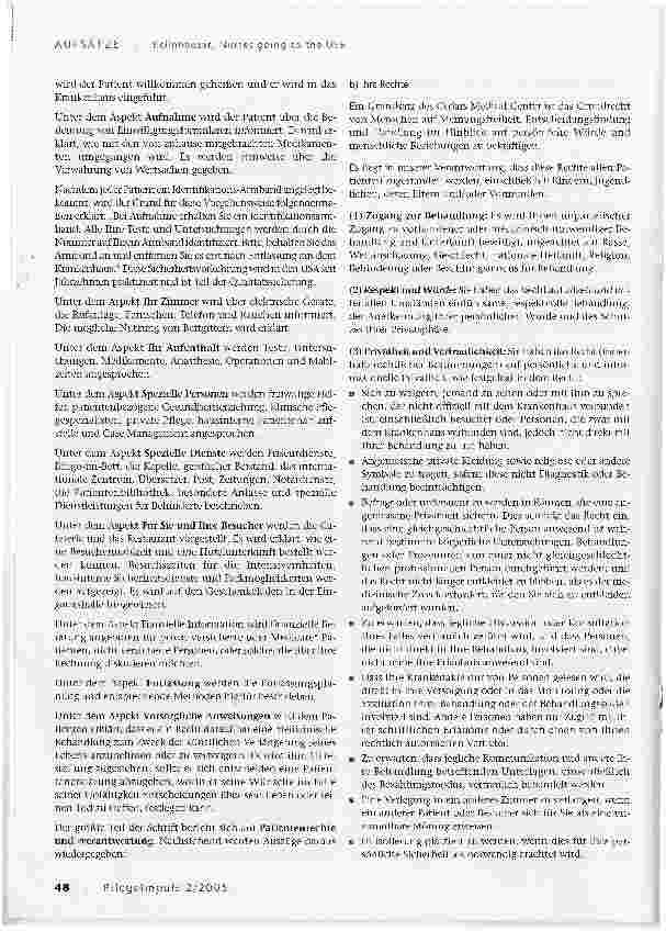 Vorschauseite 5: Nurses going to the USA