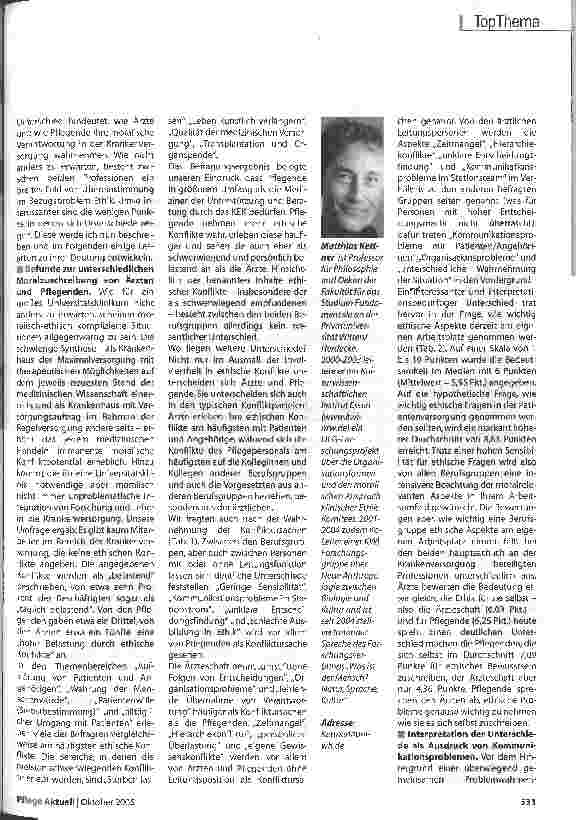 Vorschauseite 2: 2 x moralisches Selbstbewußtsein