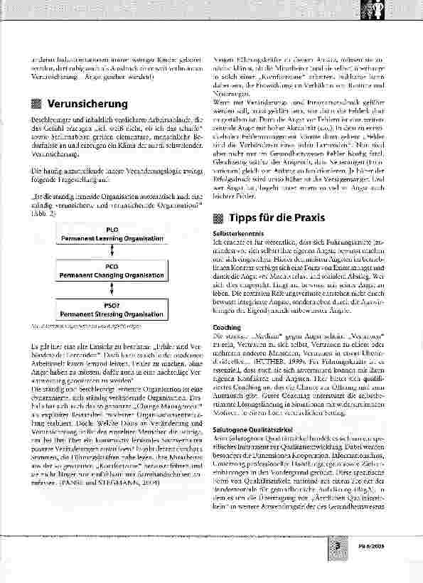 Vorschauseite 4: Leistungssteigerung durch Angst?
