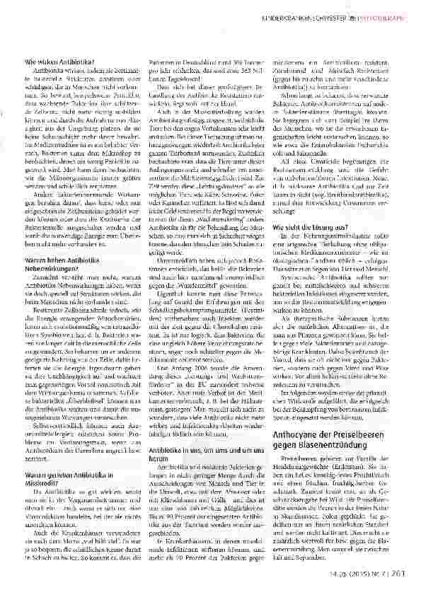 Vorschauseite 2: Pflanzliche Antibiotika: Eine sanfte Alternative?