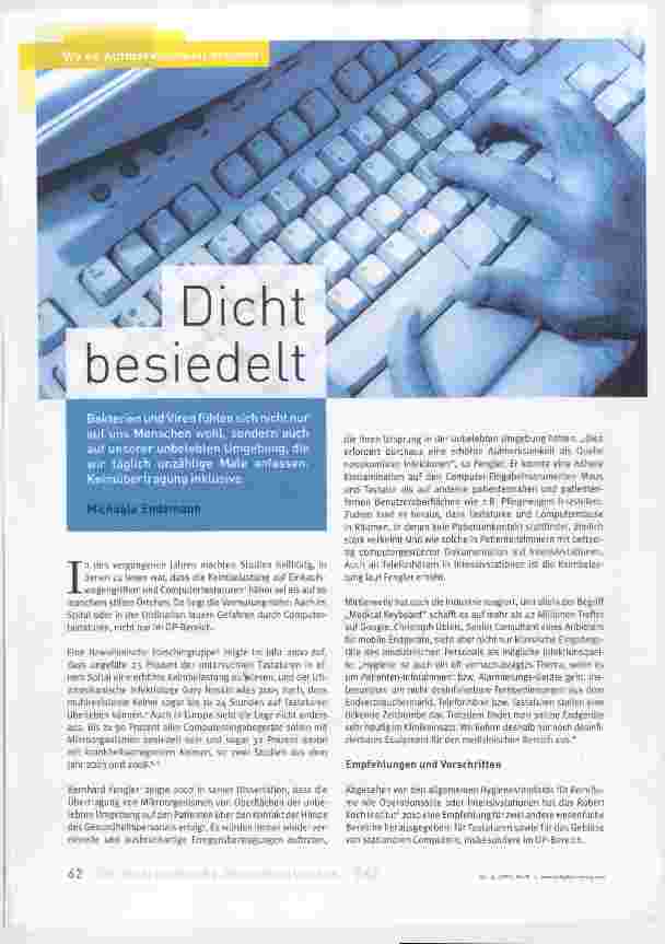 Vorschauseite 1: Dicht besiedelt