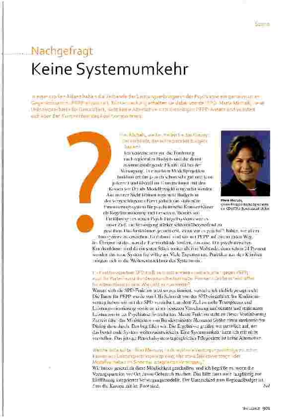 Vorschauseite 1: Keine Systemumkehr