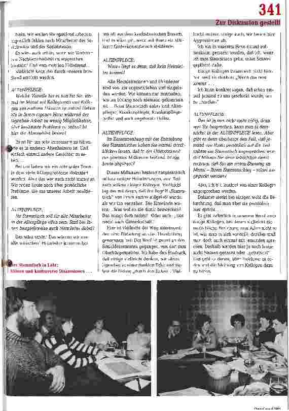Vorschauseite 2: Stammtisch-Gespräche: Mehr als nur klönen. ..