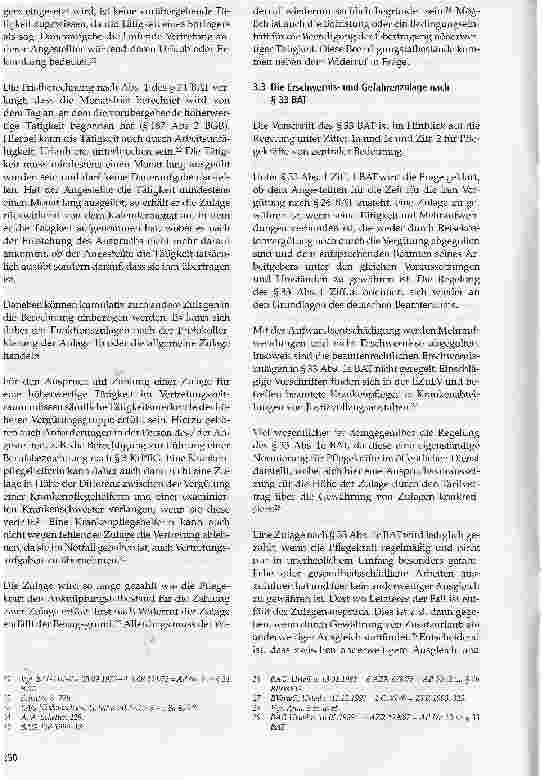 Vorschauseite 4: Die Zulage in der Pflege