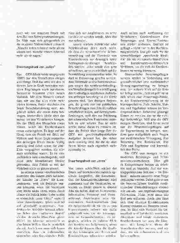 Vorschauseite 2: Vorfahrt und Solidarität für Gesundheit