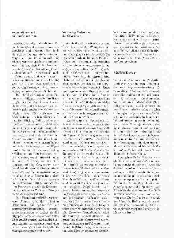 Vorschauseite 3: Vorfahrt und Solidarität für Gesundheit