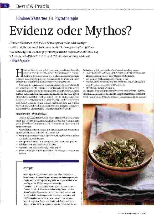 Vorschauseite 1: Evidenz oder Mythos?