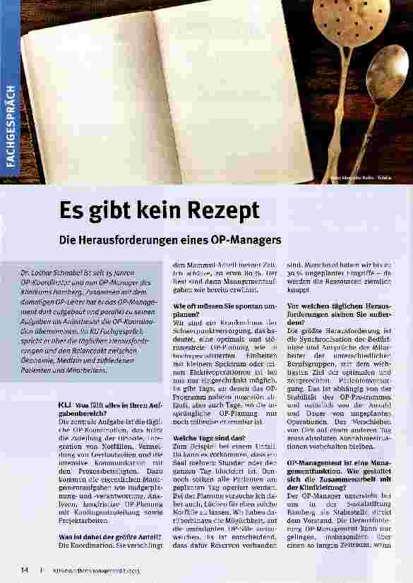 Vorschauseite 1: Es gibt kein Rezept