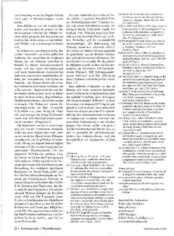 Vorschauseite 3: Withania somnifera Dunal