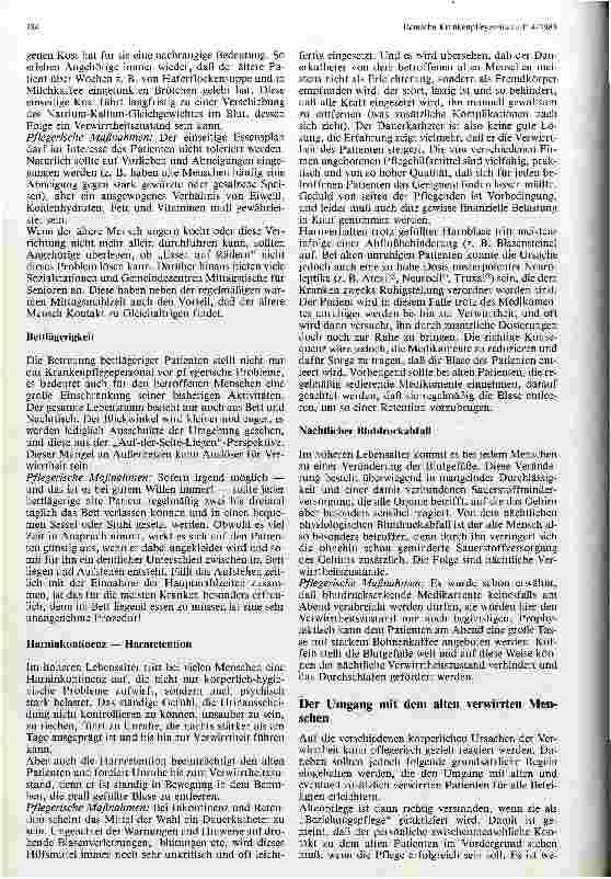 Vorschauseite 3: Die Begegnung mit dem verwirrten Patienten