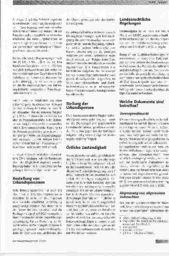 Vorschauseite 2: Unterschriftsbeglaubigung durch die Betreuungsbehörde
