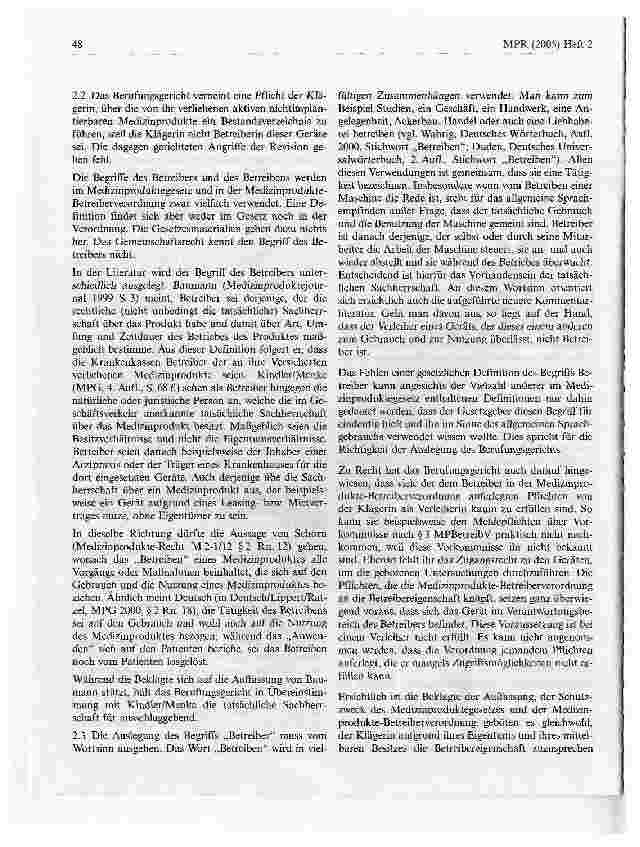 Vorschauseite 4: Leihe von Medizinprodukten