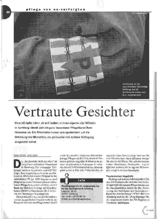 Vorschauseite 1: Vertraute Gesichter