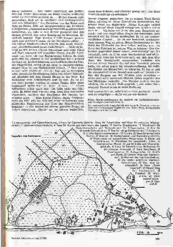 Vorschauseite 4: Albert Schweitzer zum Gedächtnis