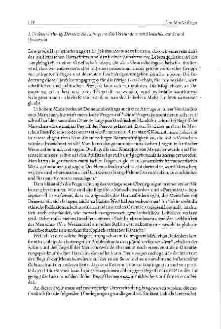 Vorschauseite 2: Demenz - Härtefall der Würde