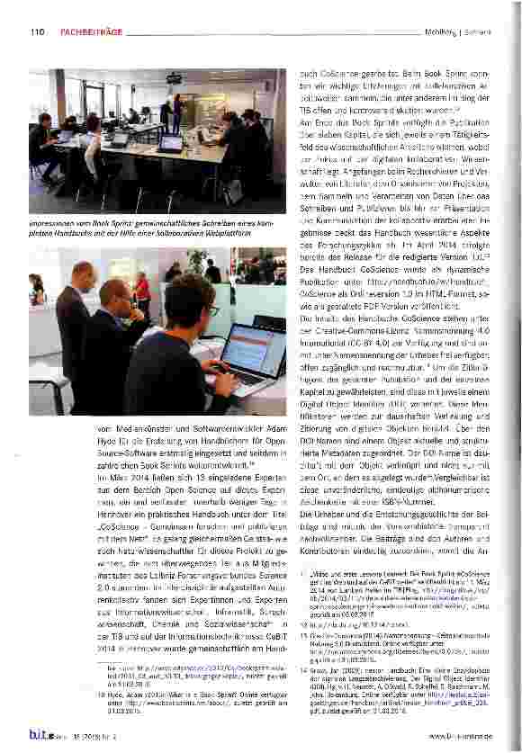 Vorschauseite 4: Die Bibliothek als Plattform für eine partizipative Informationskultur