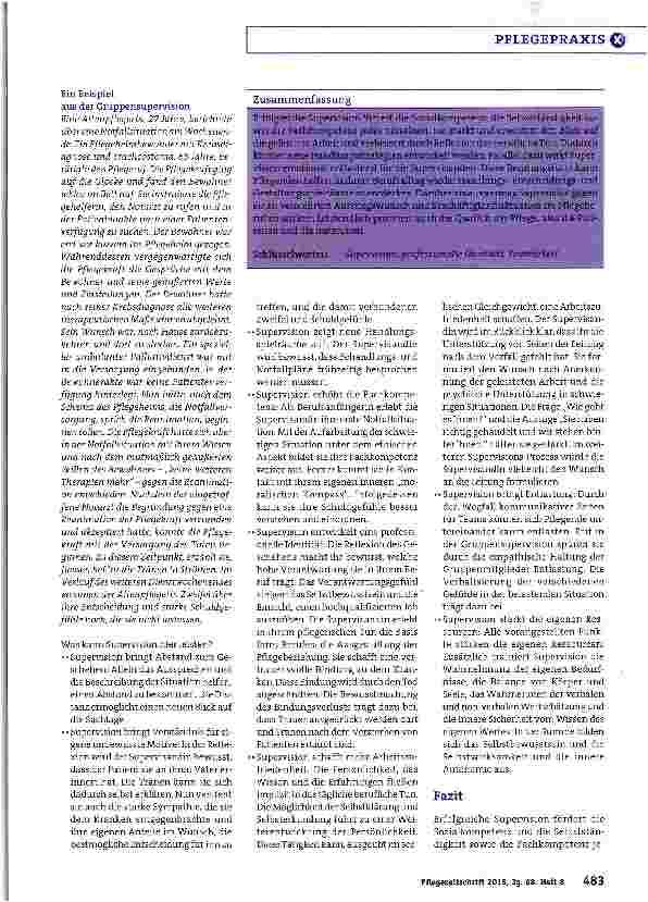 Vorschauseite 4: Das professionelle Tun verbessern