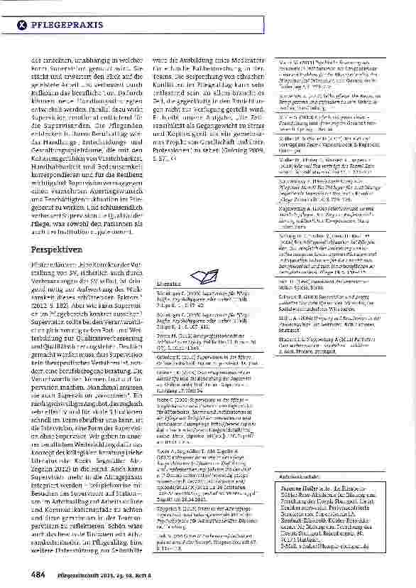 Vorschauseite 5: Das professionelle Tun verbessern