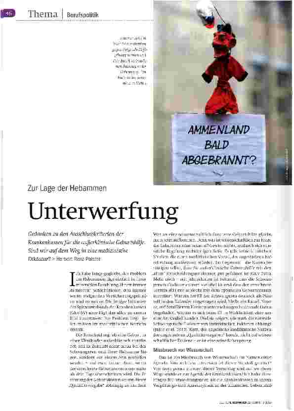 Vorschauseite 1: Unterwerfung