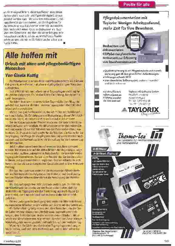 Vorschauseite 3: Ich will Kühe. .. ! Mit zwölf BewohnerInnen von Nienburg nach Mallorca