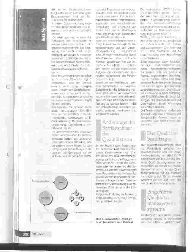 Vorschauseite 3: Qualitätsmanagement - Konzept auf der Basis von Industrienormen
