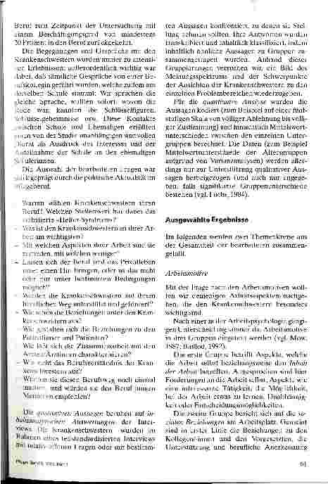 Vorschauseite 3: Mir ist es wichtig, nicht einfach so auf die Krankheiten fixiert zu sein.