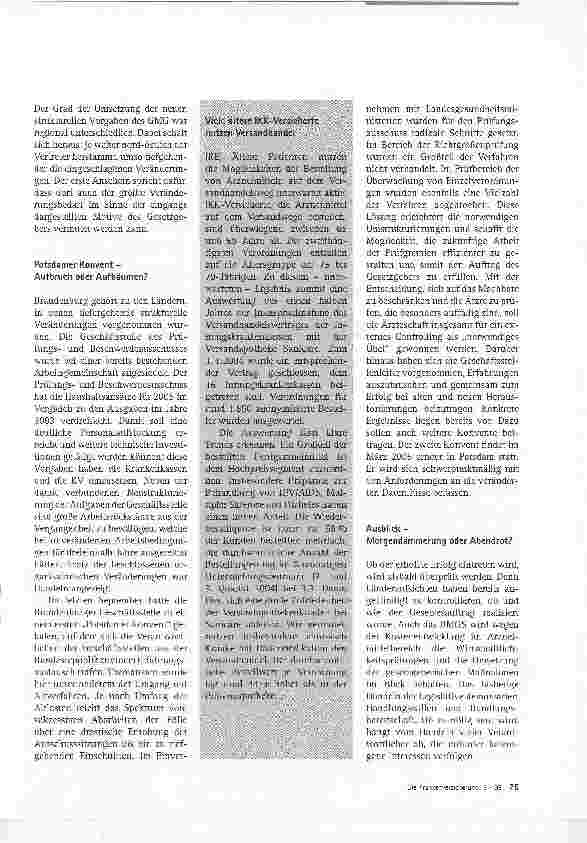Vorschauseite 3: Wirtschaftslichkeitsprüfungen mit neuem Wind?