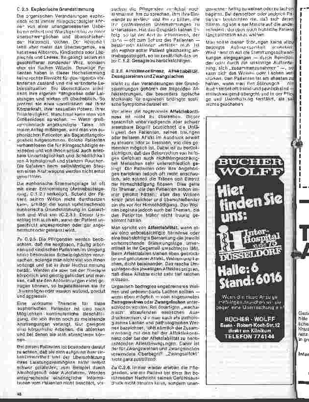 Vorschauseite 3: Informationen f. Krankenschwestern und Krankenpfleger über Patienten m. Hirnschäden im Erwachsenenalter/2. Teil Stör.Grundstimmung/Gefühle