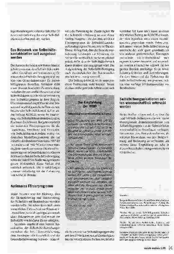 Vorschauseite 2: Von der Arbeit für zur Arbeit mit Betroffenen