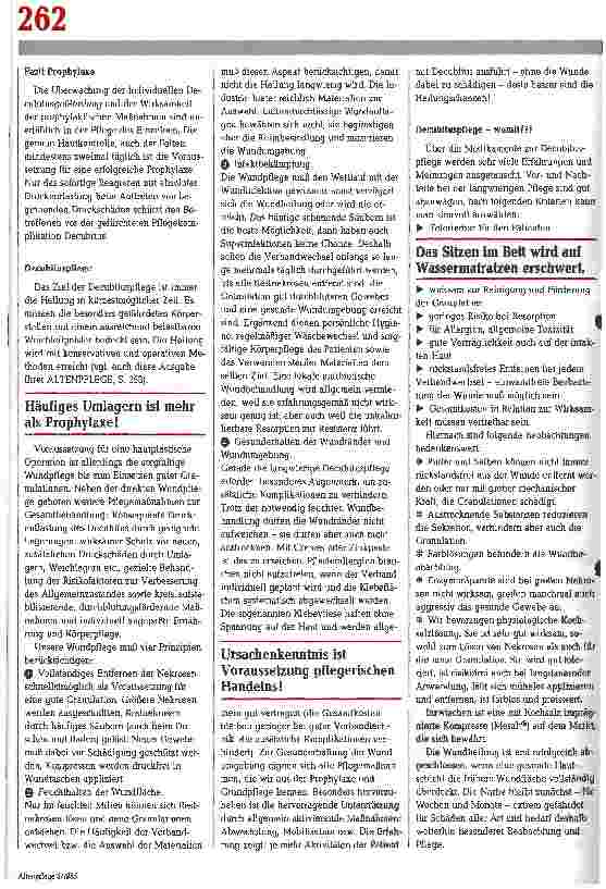 Vorschauseite 4: Fachgerechte Prophylaxe und Pflege